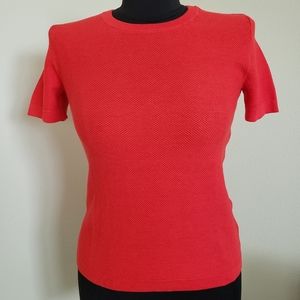 JCREW Short Sleeve Textured Sweater